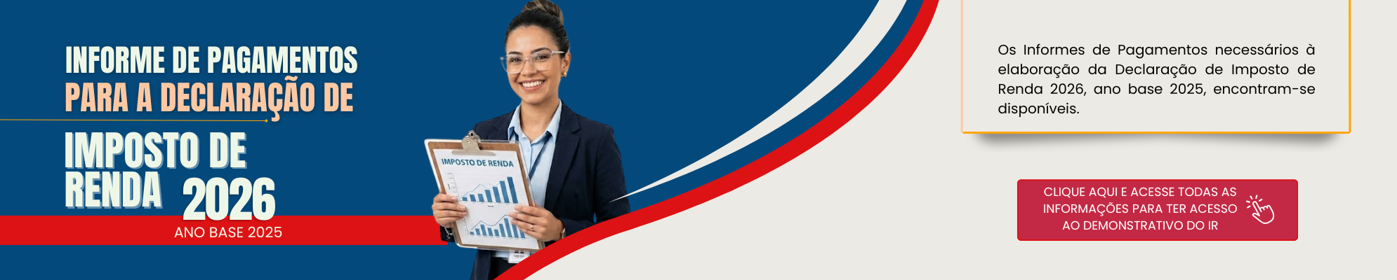 Informe Imposto de Renda 2026